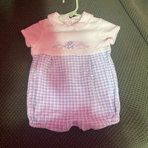 smocked jon jon 3-6 months